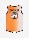 Dragon Ball Z Goku Fly Nimbus Infant Basketball Jersey Romper - BoxLunch Exclusive, ORANGE, alternate