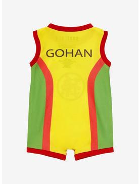 Dragon Ball Z Gohan Infant Basketball Jersey Romper - BoxLunch Exclusive, , hi-res
