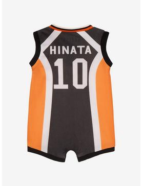 Haikyu!! Shoyo Hinata Karasuno High School Infant Basketball Jersey Romper - BoxLunch Exclusive, , hi-res