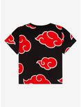 Naruto Shippuden Akatsuki Clouds Allover Print Toddler T-Shirt - BoxLunch Exclusive, BLACK, alternate