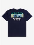 Naruto Shippuden Kakashi Pillar Panel Youth T-Shirt - BoxLunch Exclusive, BLACK, alternate