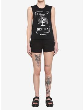 My Chemical Romance In Memory Of Helena Girls Crop Muscle Tank Top, , hi-res