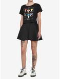 Rainbow Mushroom Girls Crop T-Shirt, MULTI, alternate