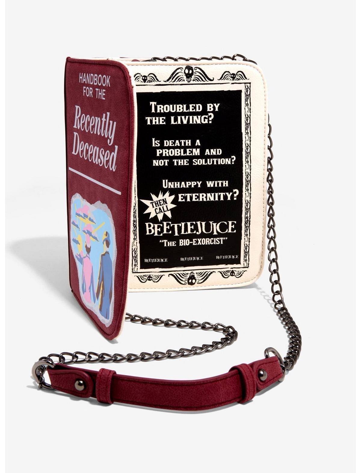 Beetlejuice Handbook For The Recently Deceased Crossbody Bag