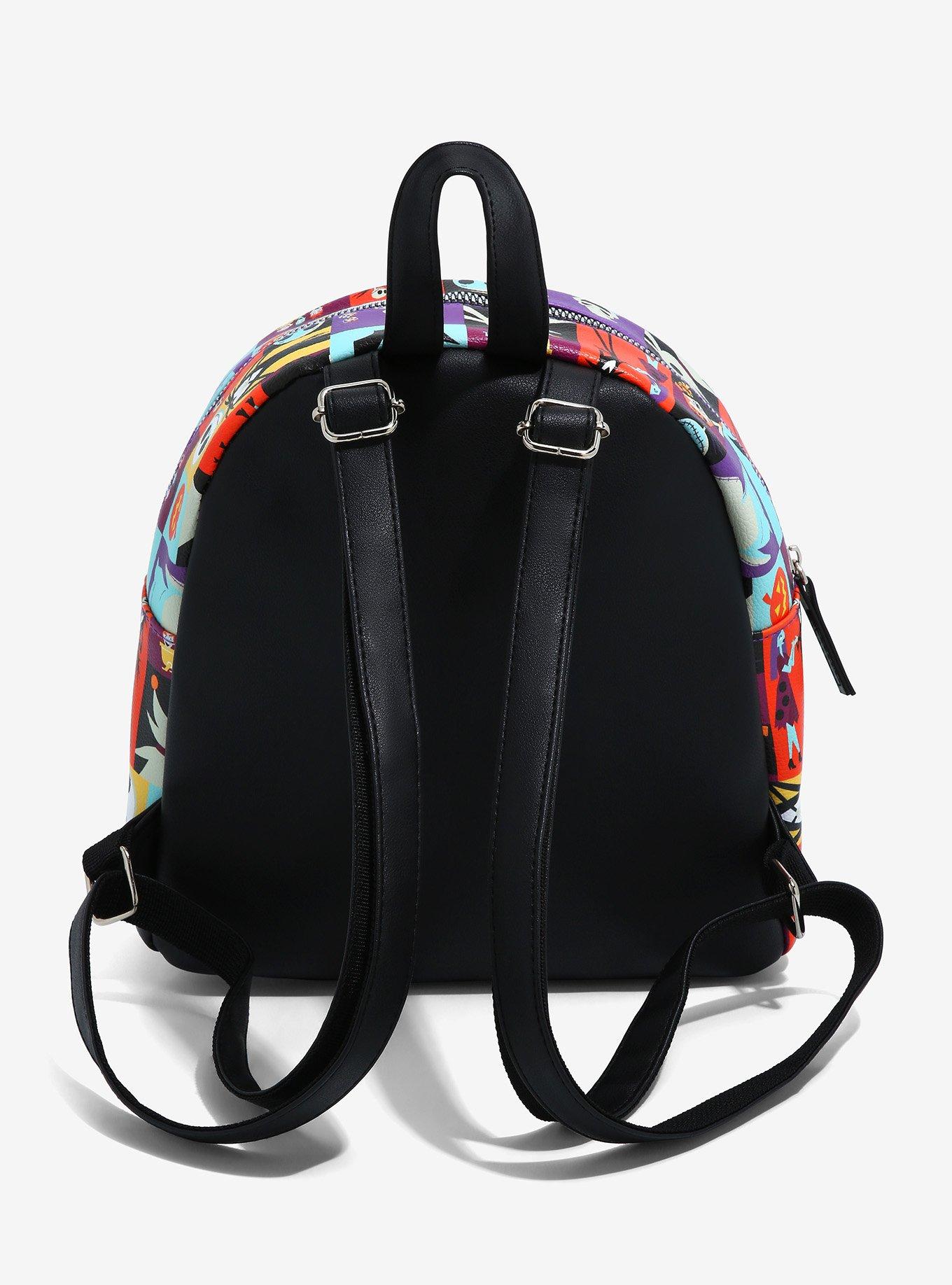 The Nightmare Before Christmas Character Grid Mini Backpack, , alternate