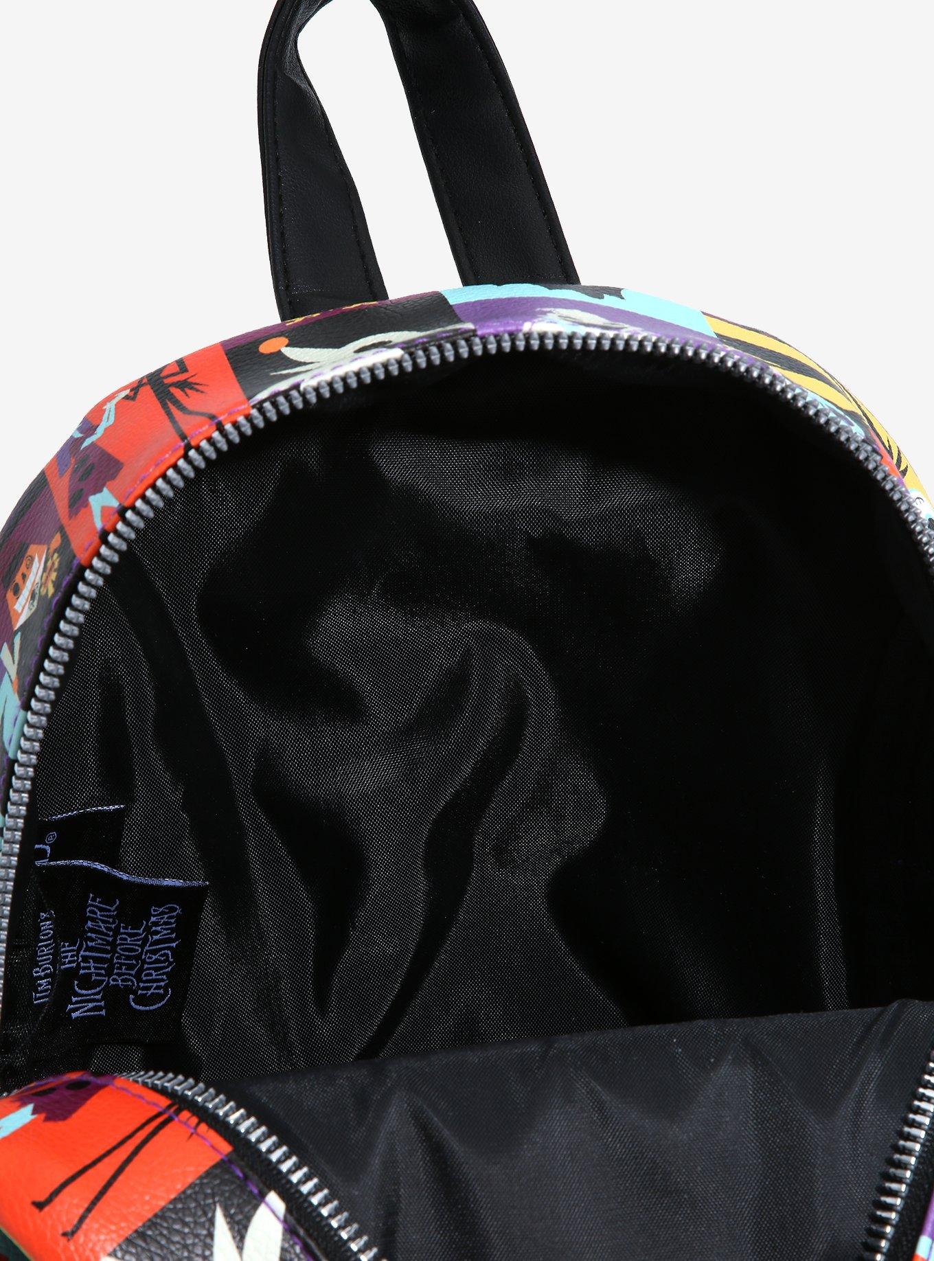 The Nightmare Before Christmas Character Grid Mini Backpack, , alternate