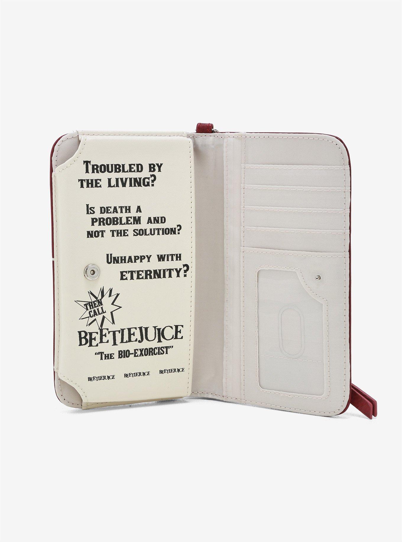 Beetlejuice Handbook For The Recently Deceased Tech Wristlet, , alternate