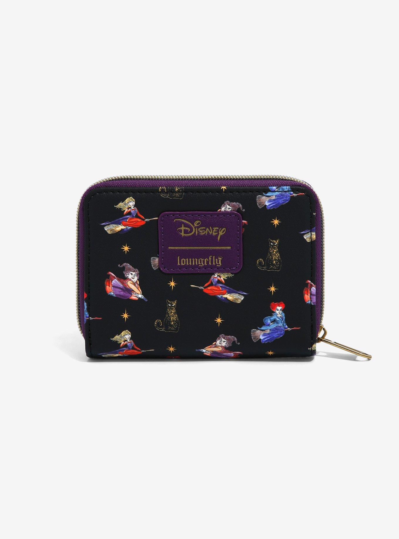 Loungefly Disney Hocus Pocus Sanderson Sisters Mini Zipper Wallet, , alternate