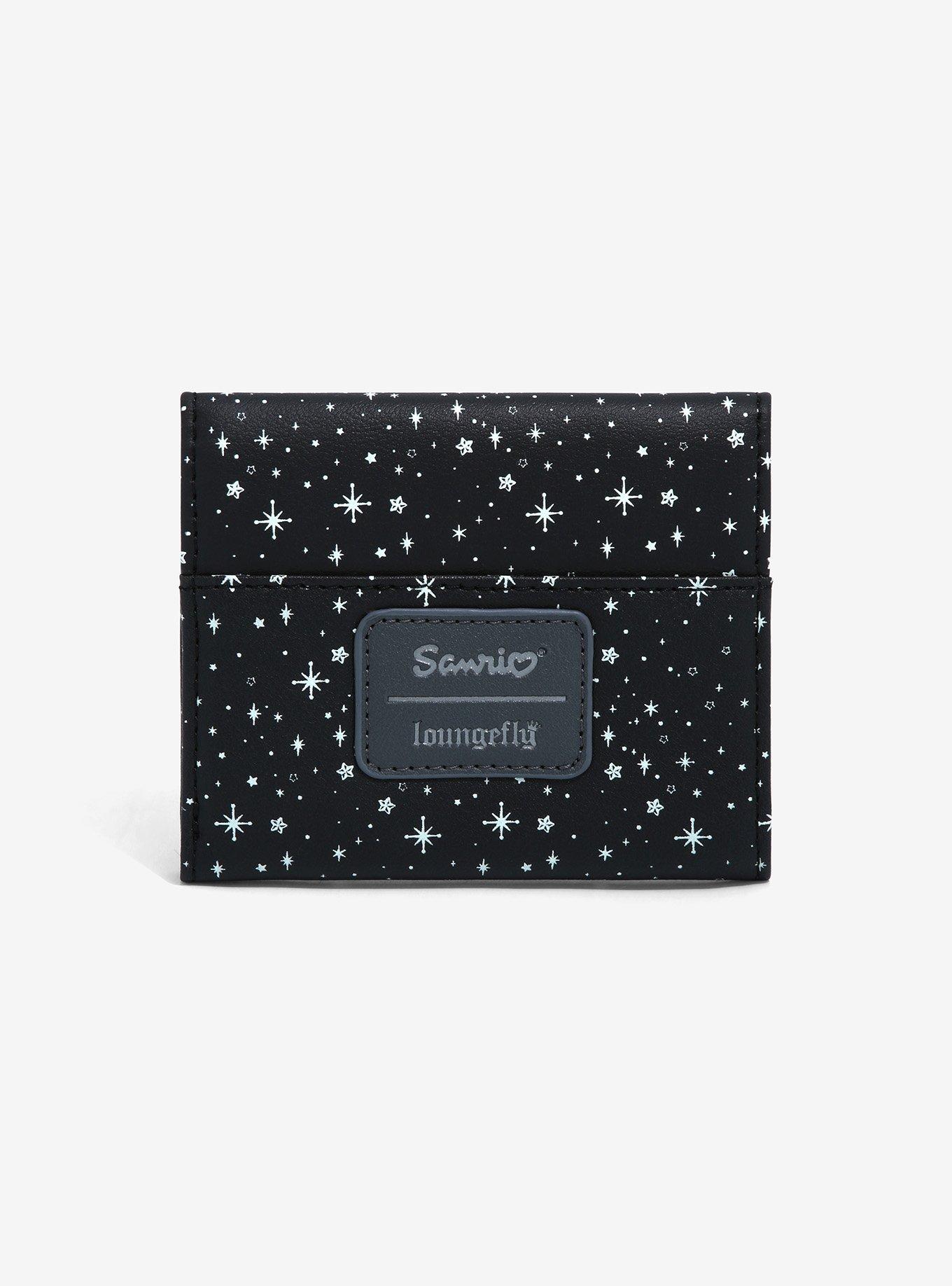 Loungefly Kuromi Crystal Ball Glow-In-The-Dark Mini Wallet, , alternate