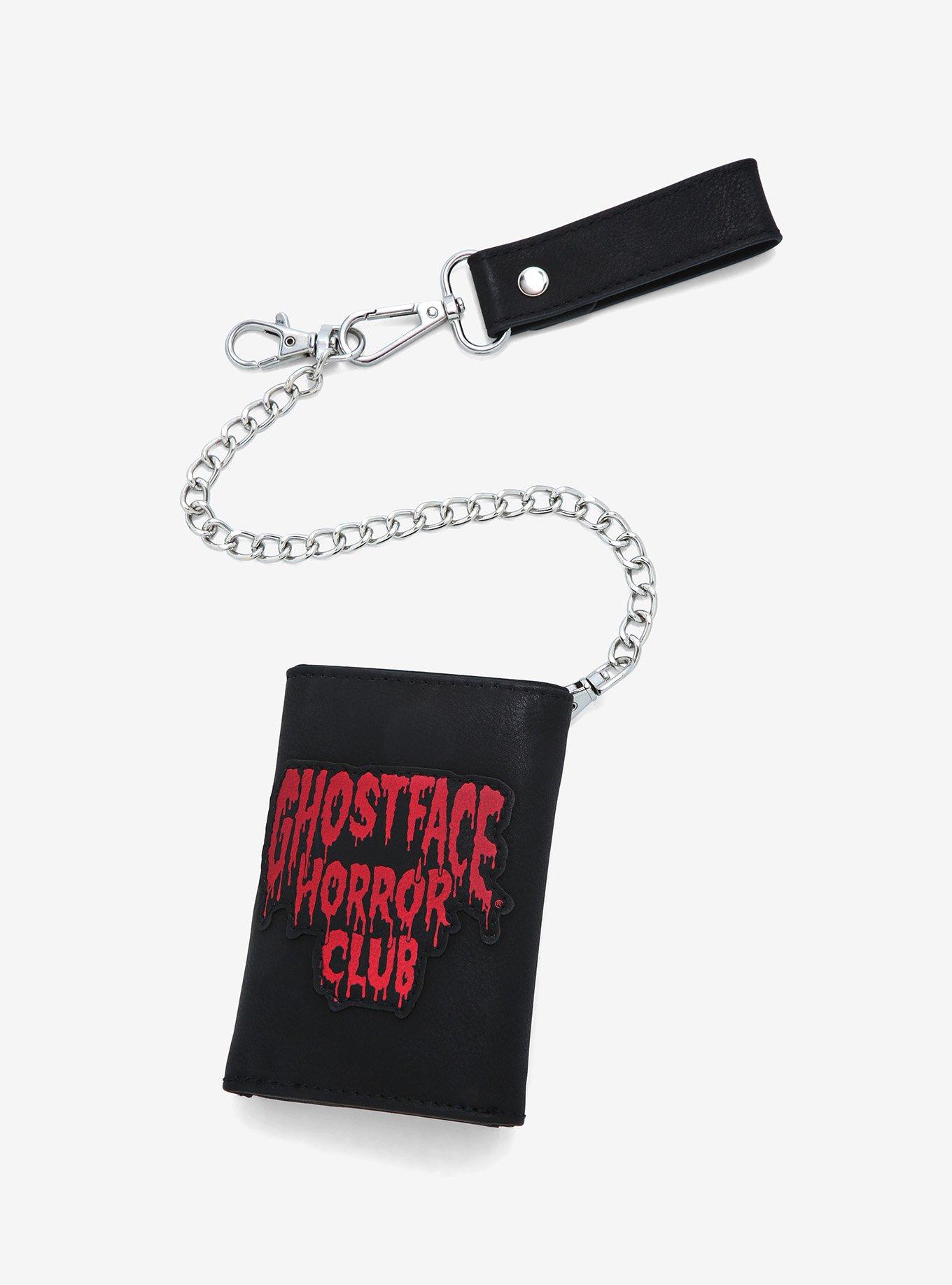 Scream Ghost Face Trifold Chain Wallet, , alternate