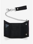 Scream Ghost Face Trifold Chain Wallet, , alternate