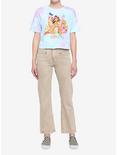 Winx Club Fairies Tie-Dye Girls Crop T-Shirt, MULTI, alternate