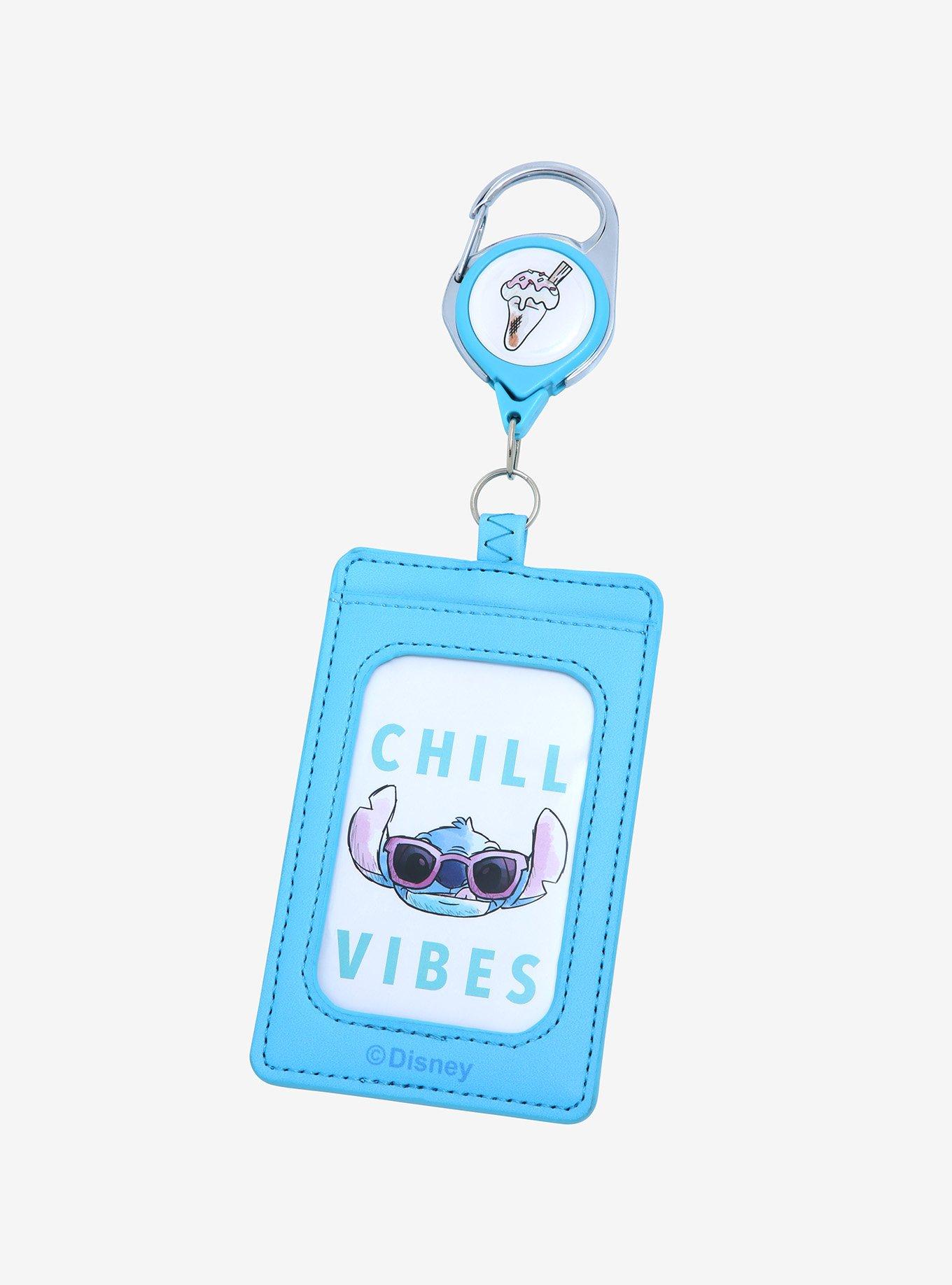 Disney Lilo & Stitch Stitch & Ice Cream Retractable Lanyard - BoxLunch Exclusive, , alternate