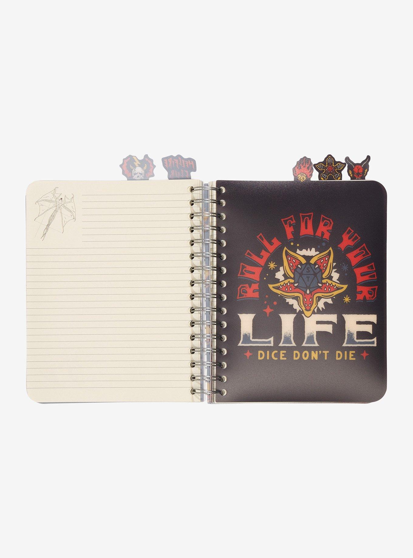 Loungefly Stranger Things Hellfire Club Tabbed Journal, , alternate
