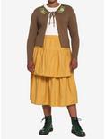 Shrek Sunflower Tie-Front Girls Skimmer Cardigan Plus Size, MULTI, alternate