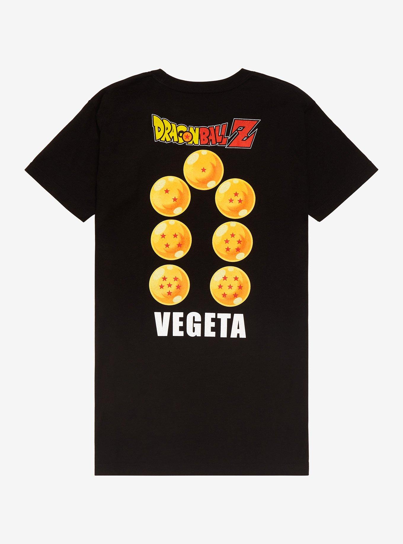 Dragon Ball Z Vegeta T-Shirt, BLACK, alternate