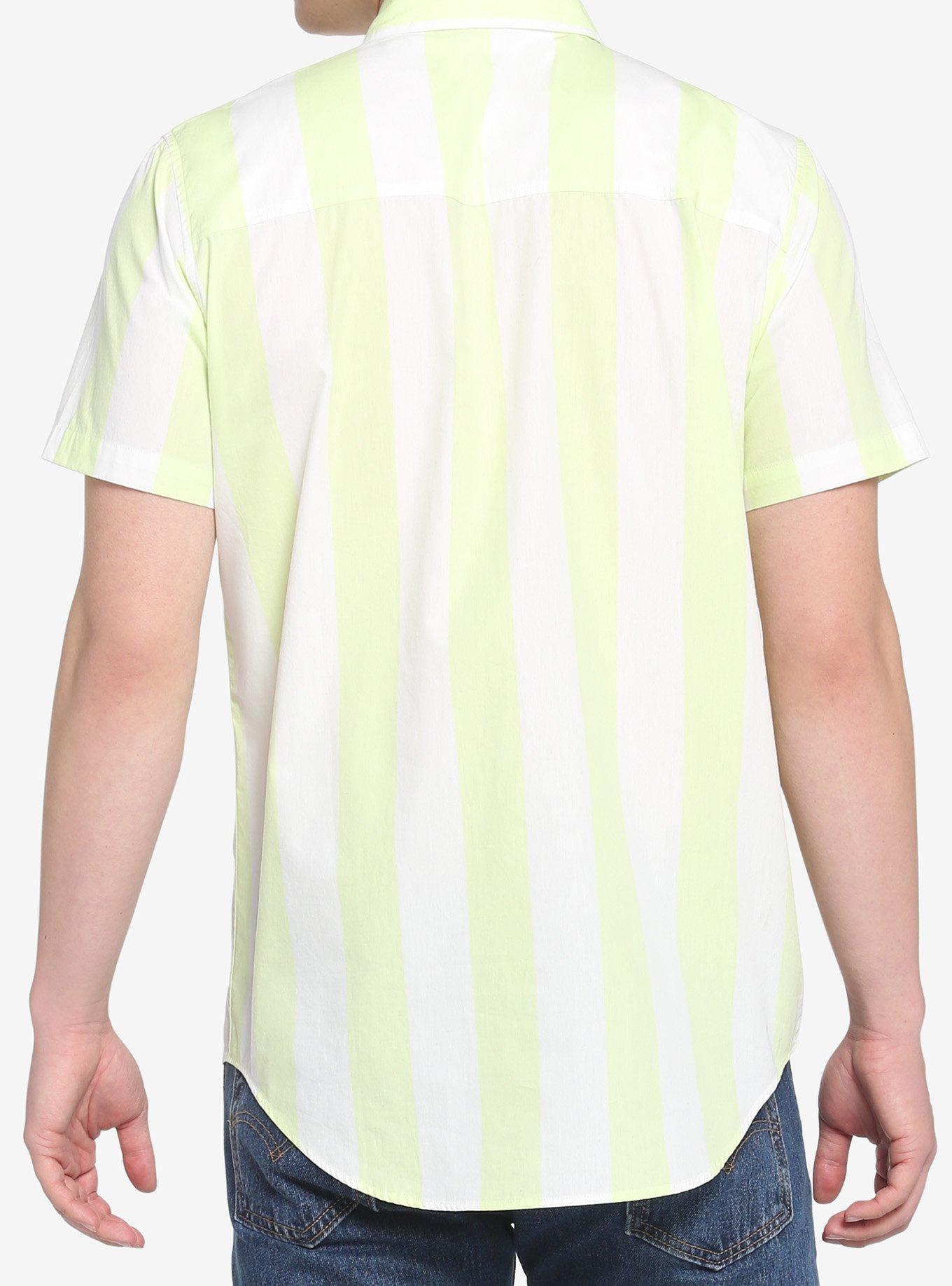 Keroppi Stripe Woven Button-Up, MULTI, alternate