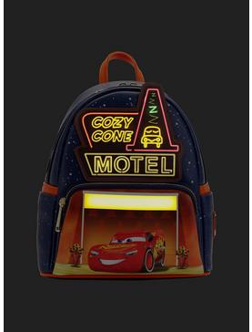 Loungefly Disney Pixar Cars Cozy Cone Glow-In-The-Dark Mini Backpack, , hi-res