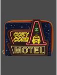 Loungefly Disney Pixar Cars Cozy Cone Glow-In-The-Dark Zipper Wallet, , alternate