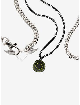 Nirvana Smile Chain Necklace Set, , hi-res