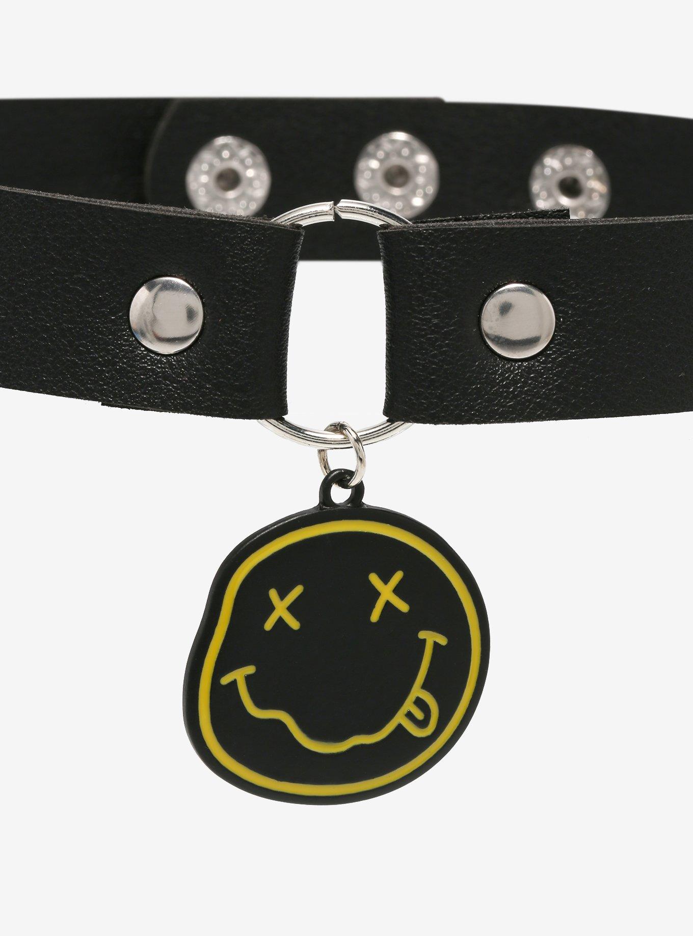 Nirvana Smile Logo Choker, , alternate