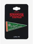 Stranger Things Hawkins High School Tigers Pennant Enamel Pin - BoxLunch Exclusive, , alternate