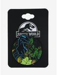 Jurassic World Blue in Foliage Enamel Pin - BoxLunch Exclusive, , alternate