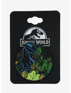 Jurassic World Blue in Foliage Enamel Pin - BoxLunch Exclusive, , hi-res
