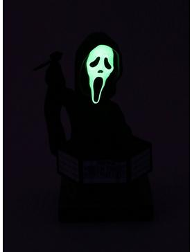 Royal Bobble Scream Ghost Face Glow-In-The Dark Bobblehead Hot Topic Exclusive, , hi-res