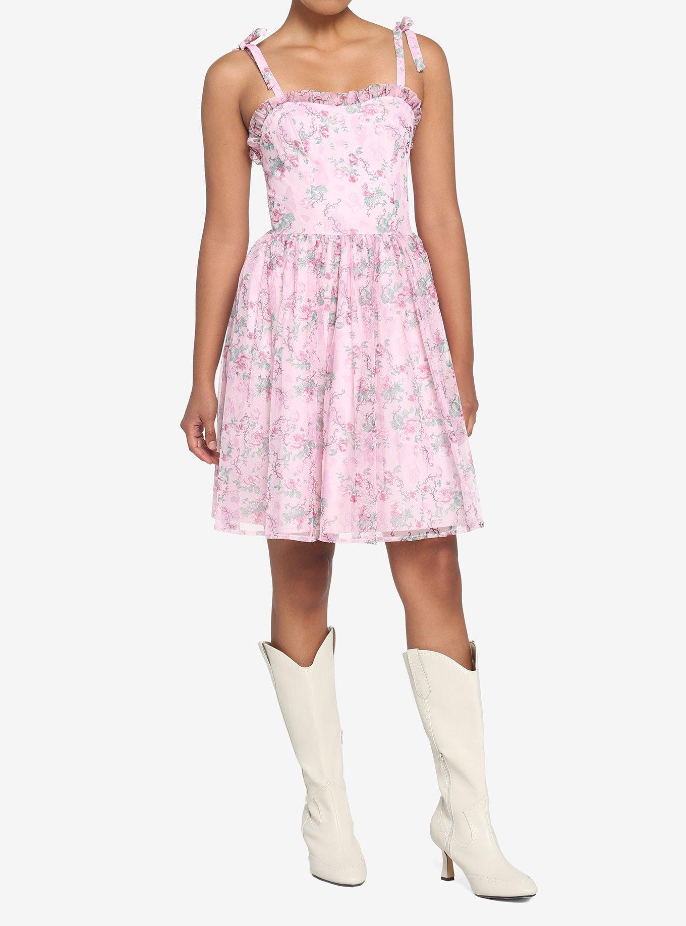 Her Universe Disney Sleeping Beauty Tulle Sweetheart Dress, , hi-res