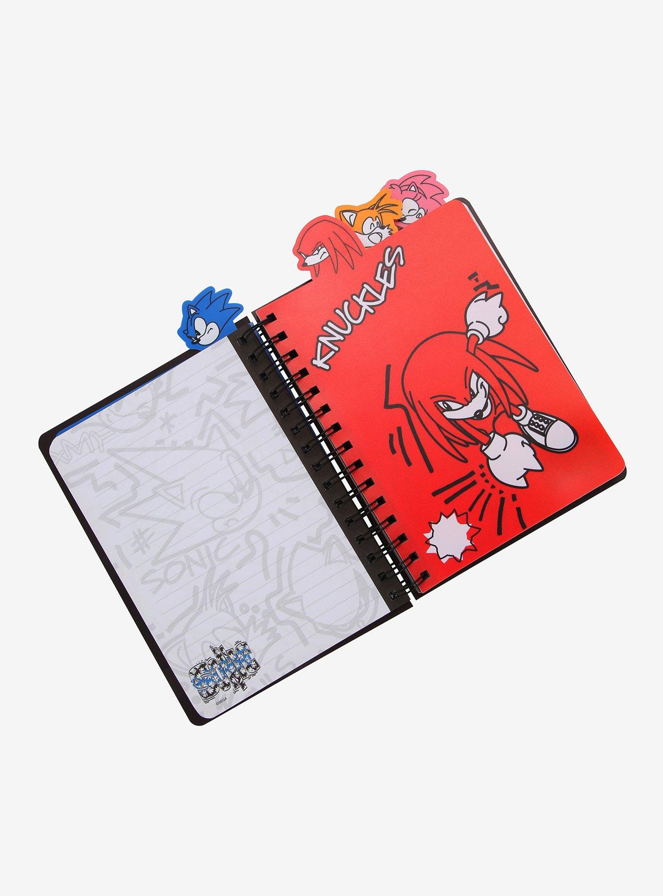 Sonic The Hedgehog Team Sonic Tabbed Journal, , alternate