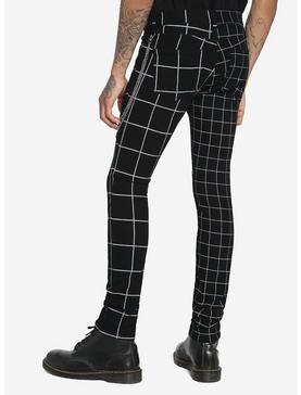 Black & White Double Grid Stinger Jeans, , hi-res