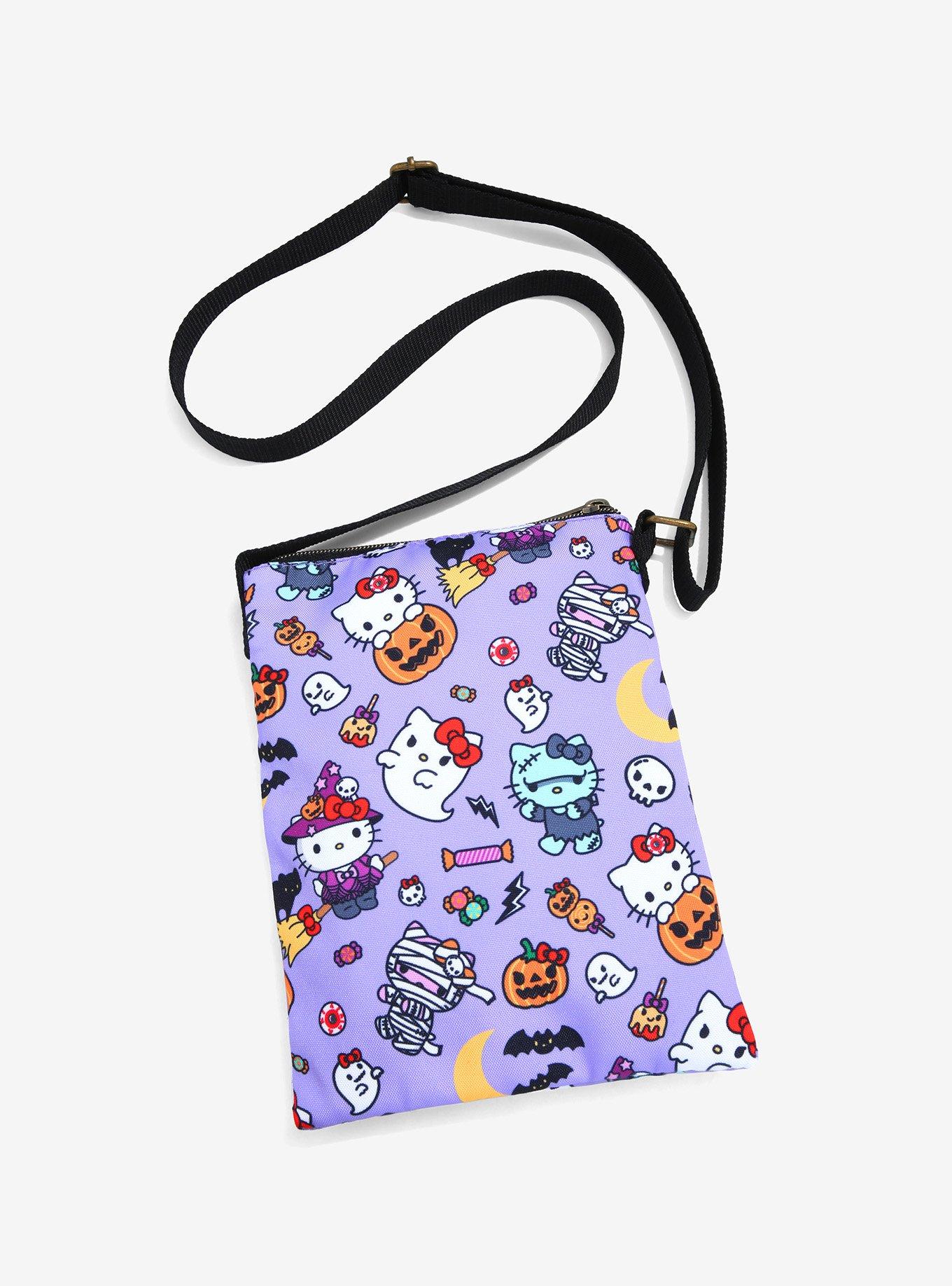 Loungefly Hello Kitty Halloween Costumes Passport Crossbody Bag, , alternate