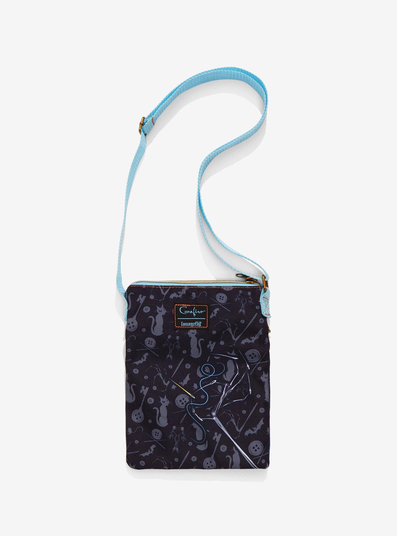Loungefly Coraline Split Passport Crossbody Bag, , alternate
