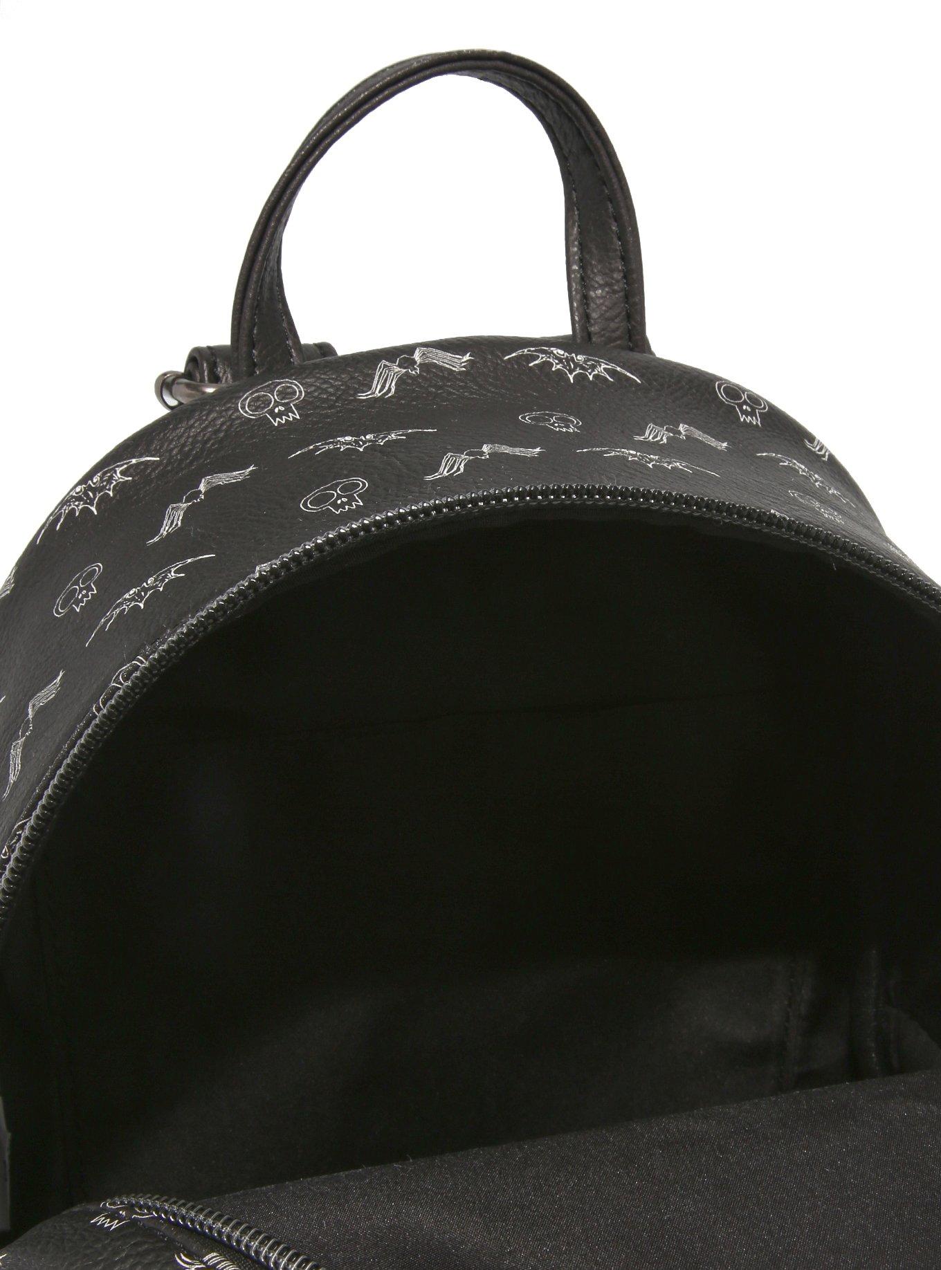 Loungefly The Nightmare Before Christmas Jack & Sally Graveyard Mini Backpack, , alternate