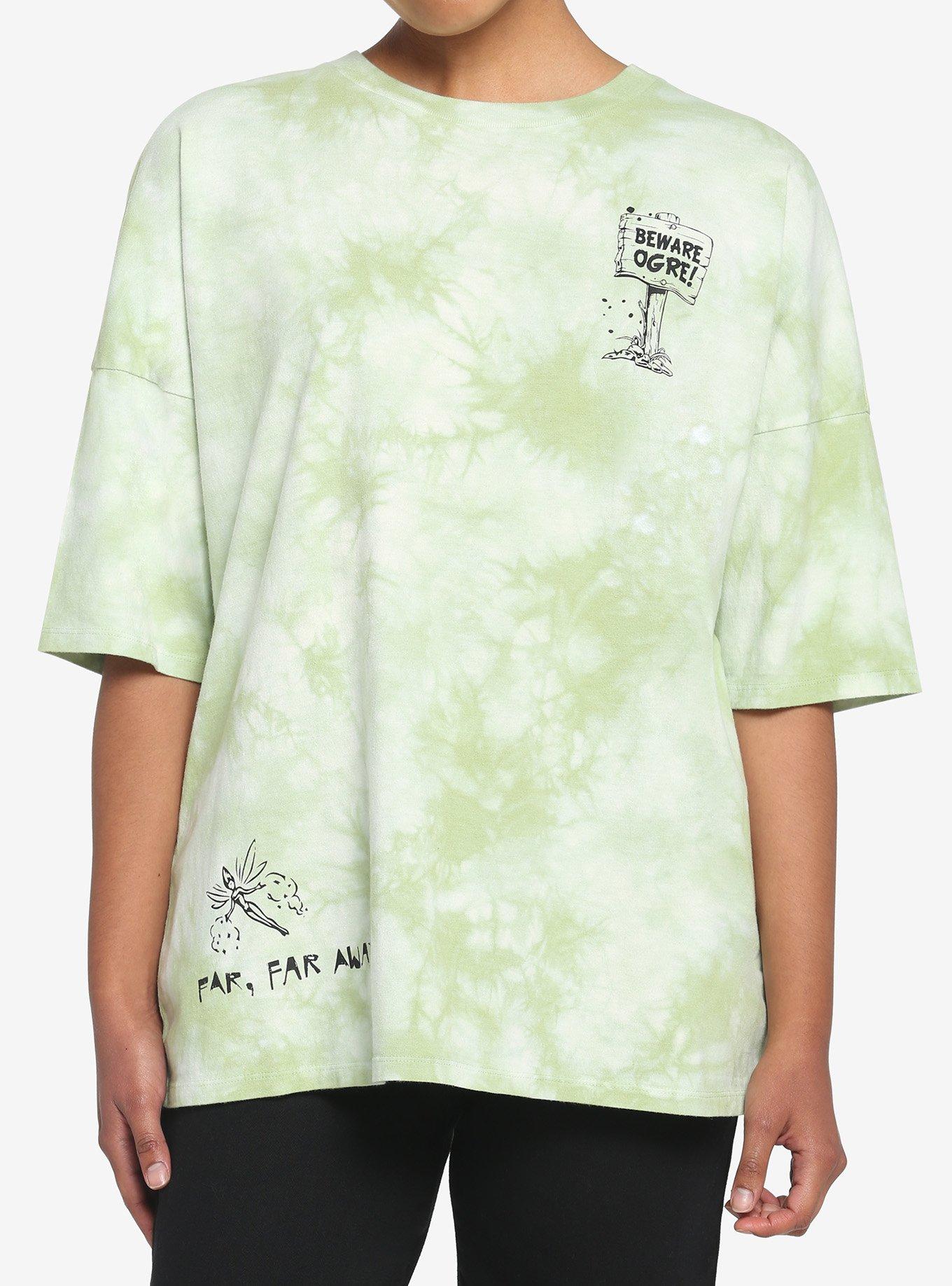 Shrek Fairy Tale Fugitives Tie-Dye T-Shirt, MULTI, alternate