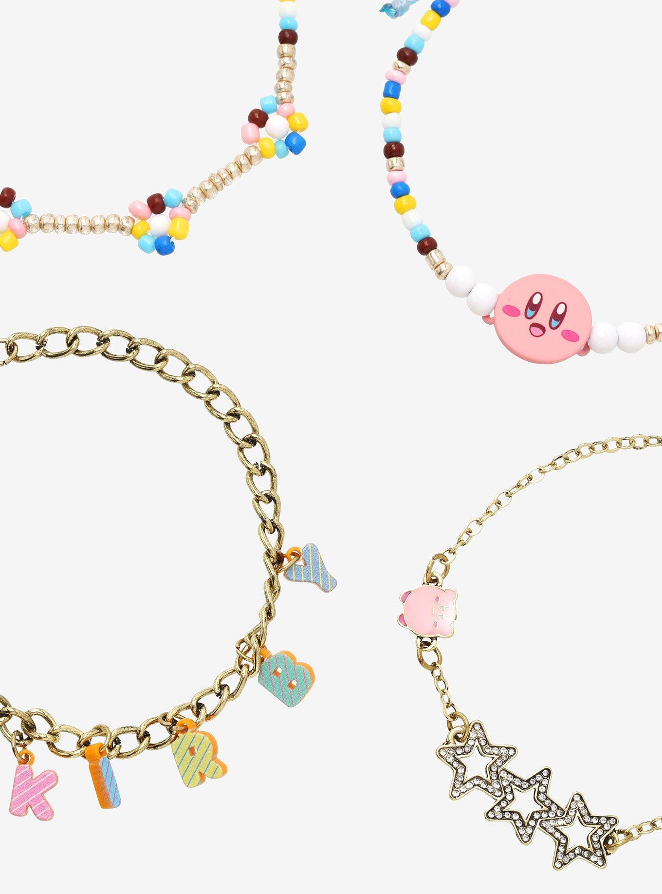 Nintendo Kirby Charms Bracelet Set - BoxLunch Exclusive, , alternate