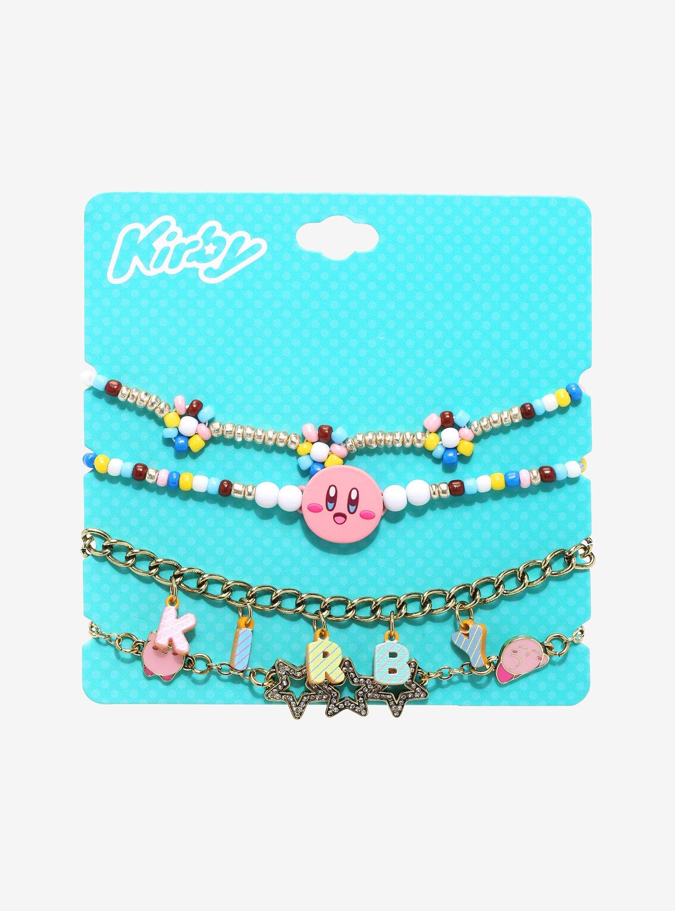 Nintendo Kirby Charms Bracelet Set - BoxLunch Exclusive, , alternate