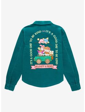Sanrio Hello Kitty & Friends Good Day to Be Kind Plus Size Overshirt - BoxLunch Exclusive , , hi-res