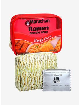 Maruchan Beef Ramen Noodle Soup Cosmetic Bag Set  , , hi-res