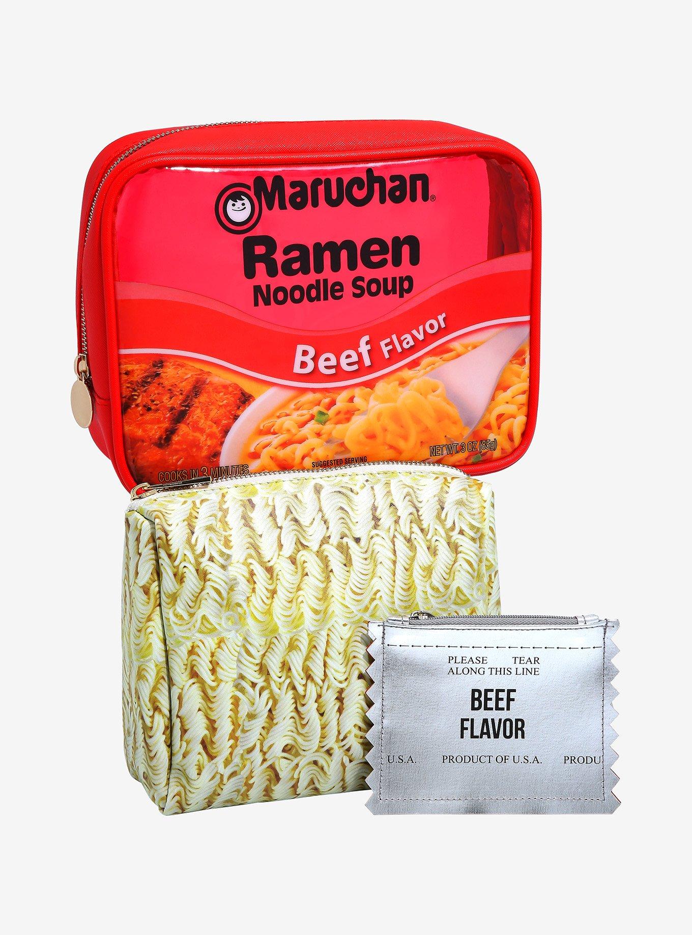 Maruchan Beef Ramen Noodle Soup Cosmetic Bag Set  , , alternate