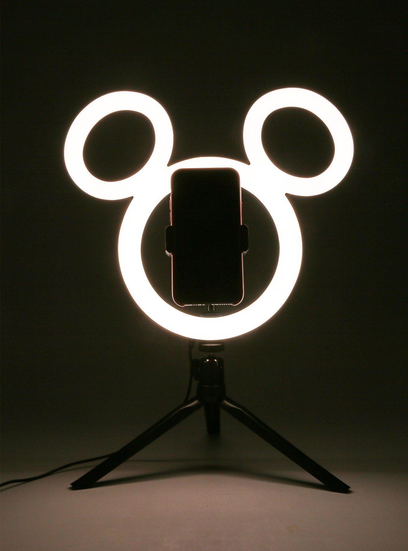 Disney Mickey Mouse Phone Holder & Ring Light, , alternate