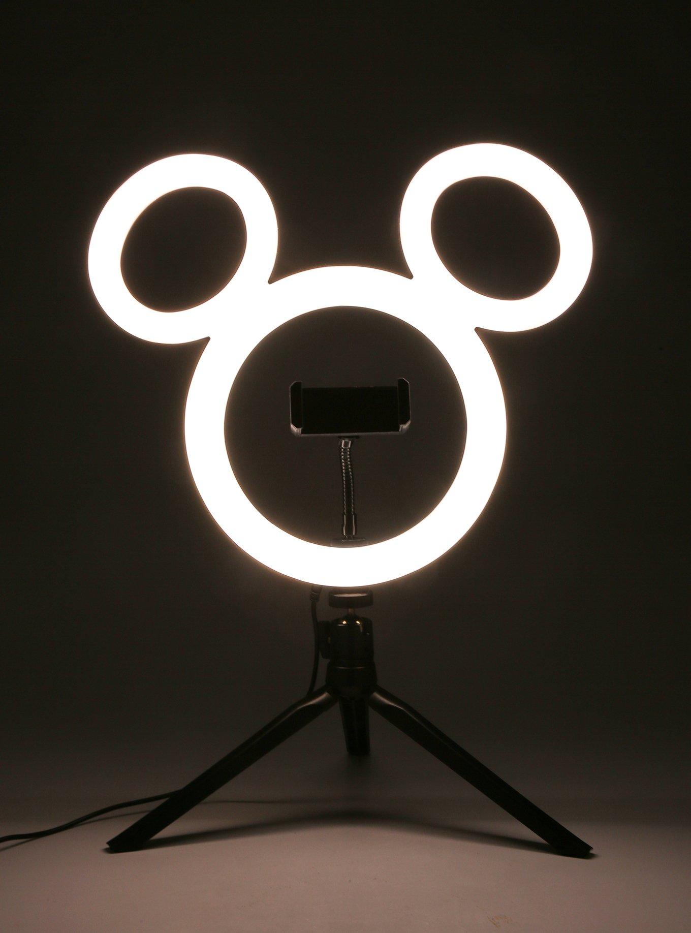 Disney Mickey Mouse Phone Holder & Ring Light, , alternate