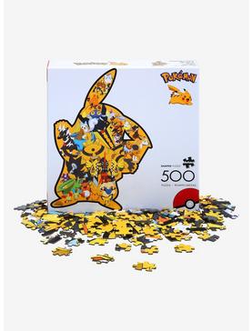 Pokémon Pikachu Shaped 500-Piece Puzzle, , hi-res