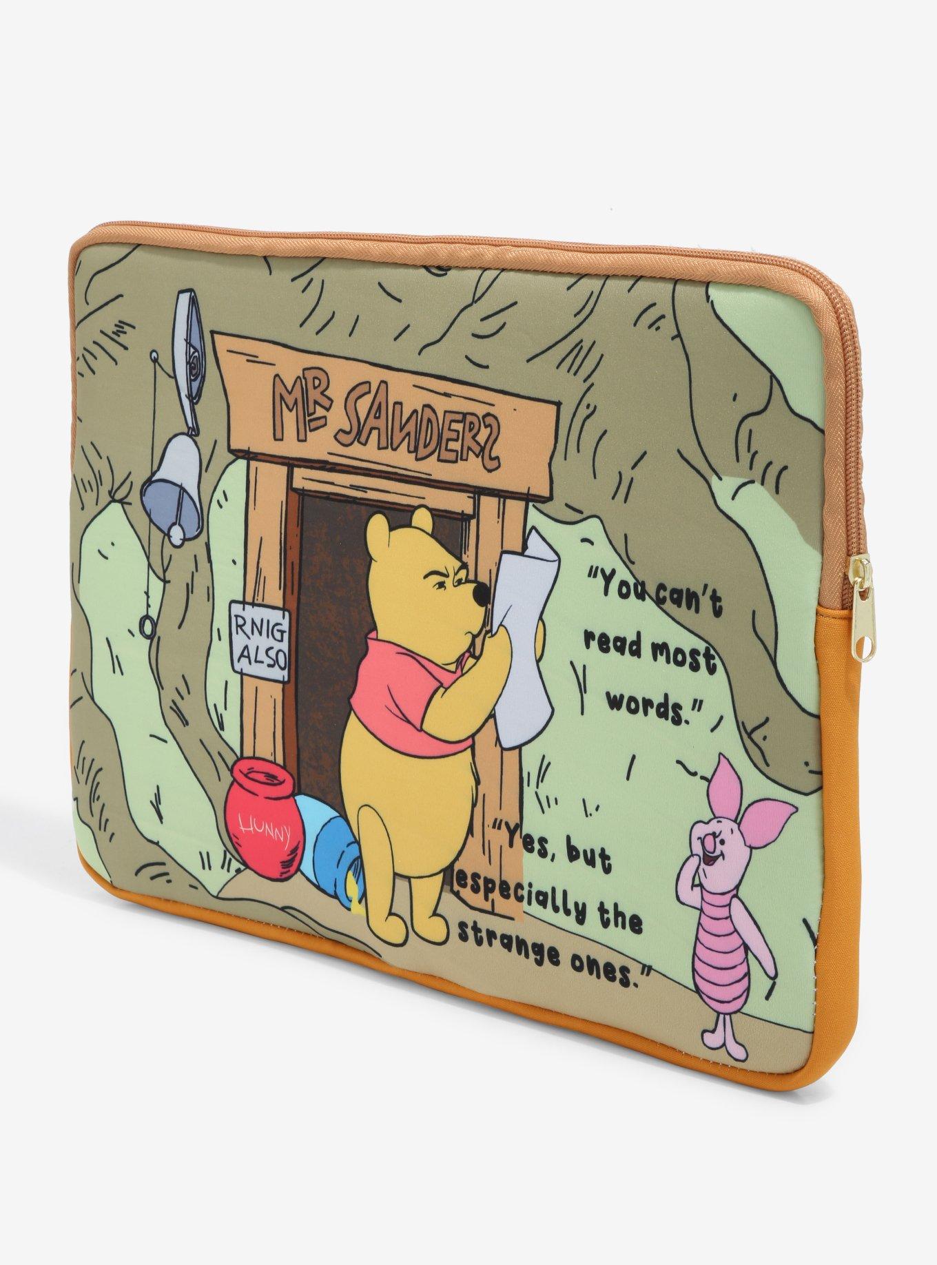 Disney Winnie the Pooh Reading Laptop Sleeve, , alternate