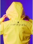 Coraline Cosplay Yellow Girls Raincoat, MULTI, alternate