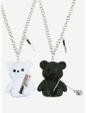Bear Weapon Best Friend Necklace Set, , hi-res