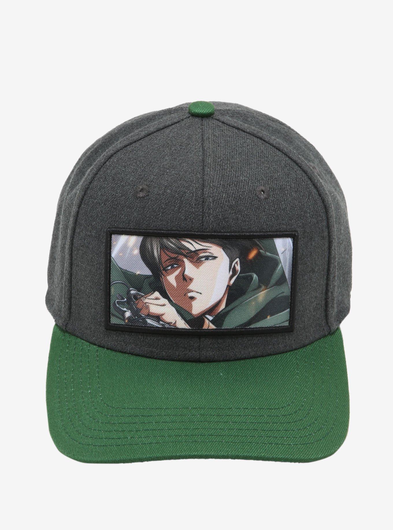 Attack On Titan Levi Patch Snapback Hat, , alternate