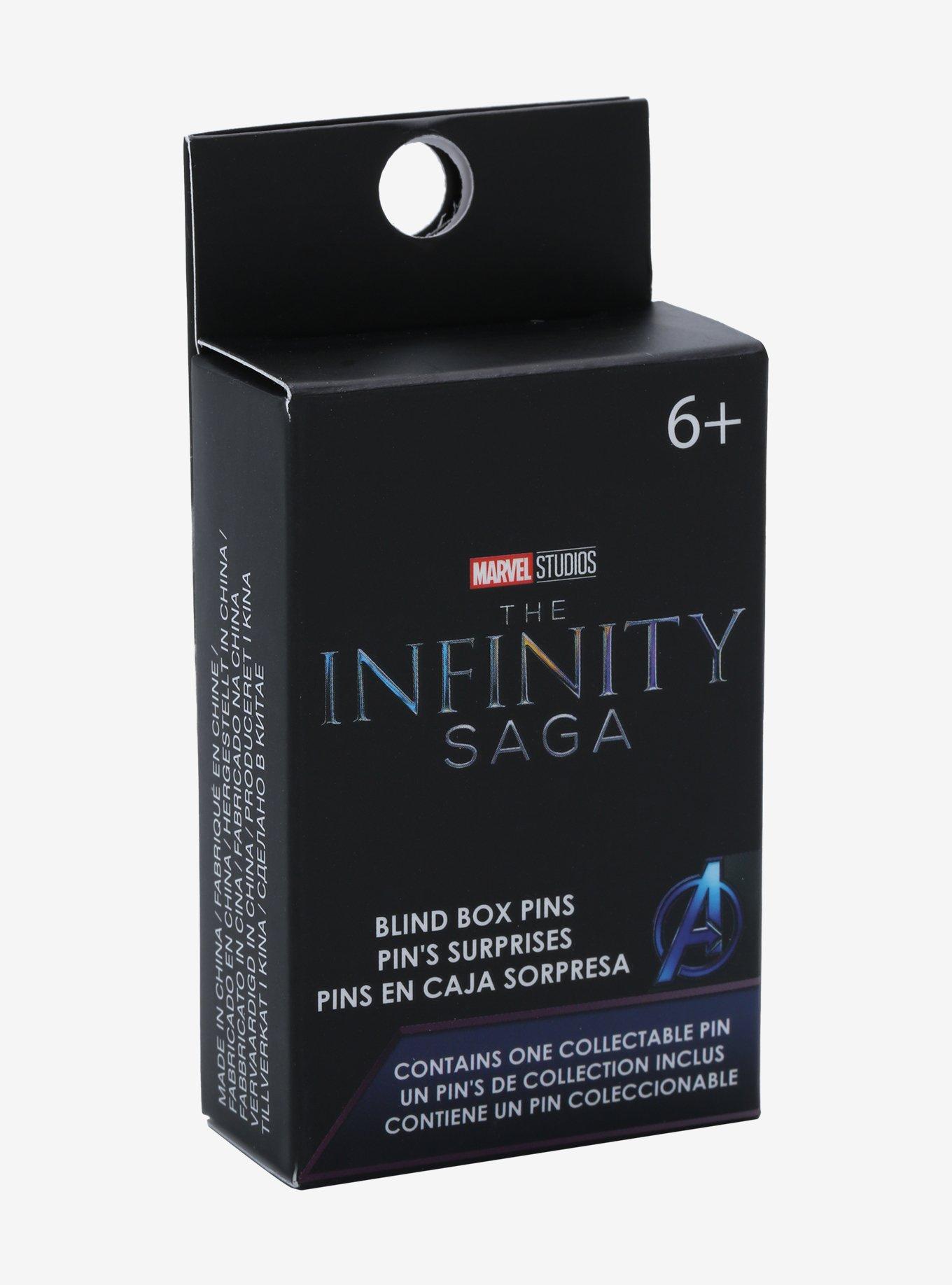 Loungefly Marvel The Avengers Stained Glass Window Portraits Blind Box Enamel Pin - BoxLunch Exclusive, , alternate