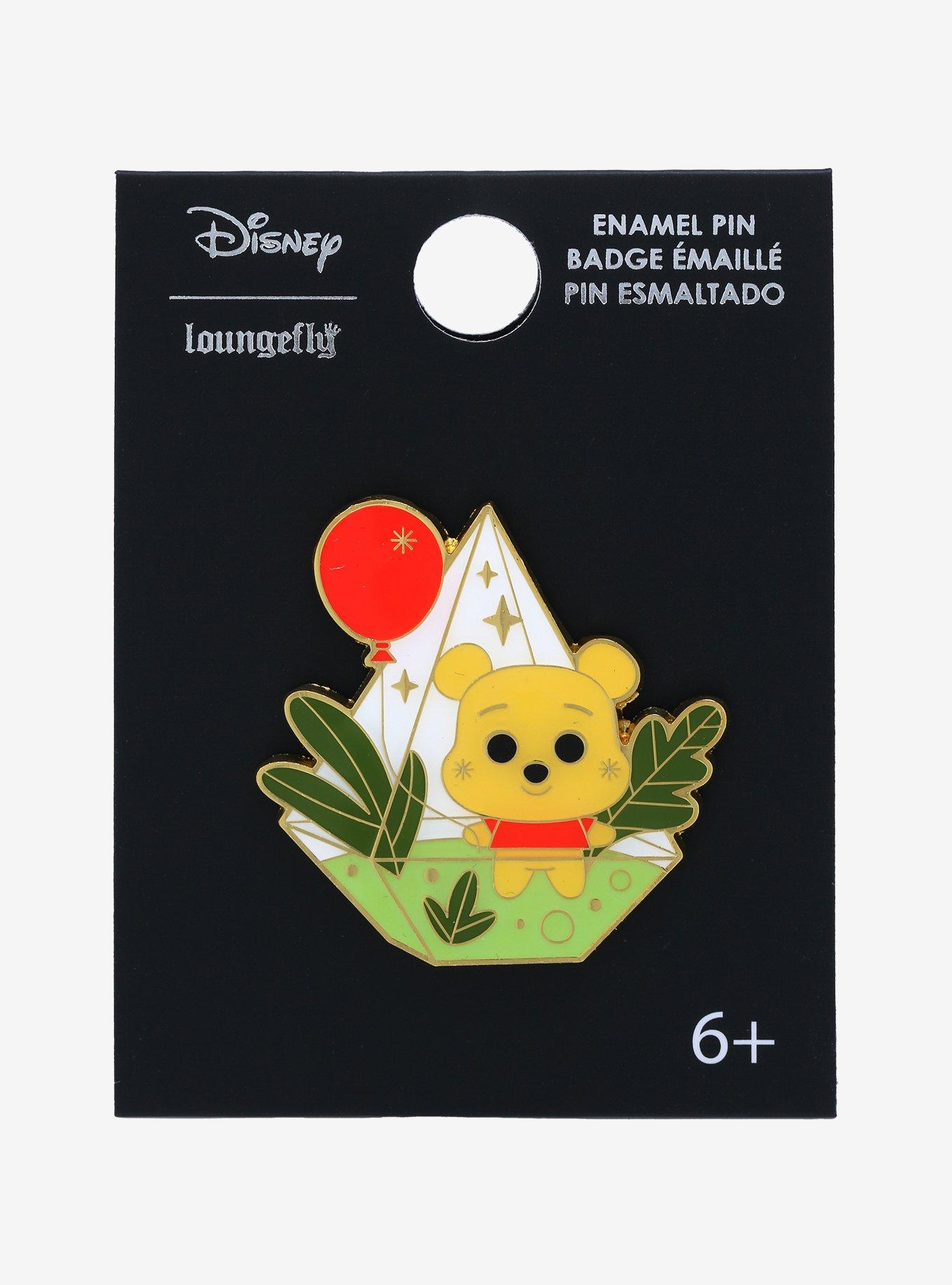 Loungefly Disney Winnie the Pooh Pooh Bear Terrarium Enamel Pin - BoxLunch Exclusive , , hi-res